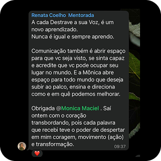 Depoimento em imagem 1