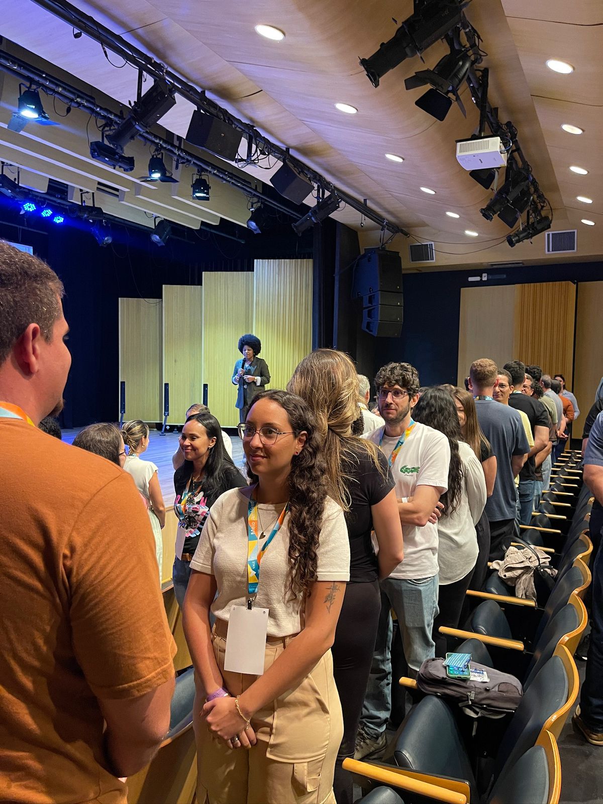 Momento de feedback em grupo